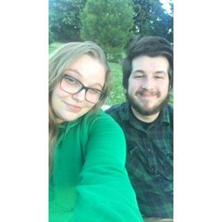 Our second date, and our first photo together (we forgot to take a picture together on our first date because we were so nervous)