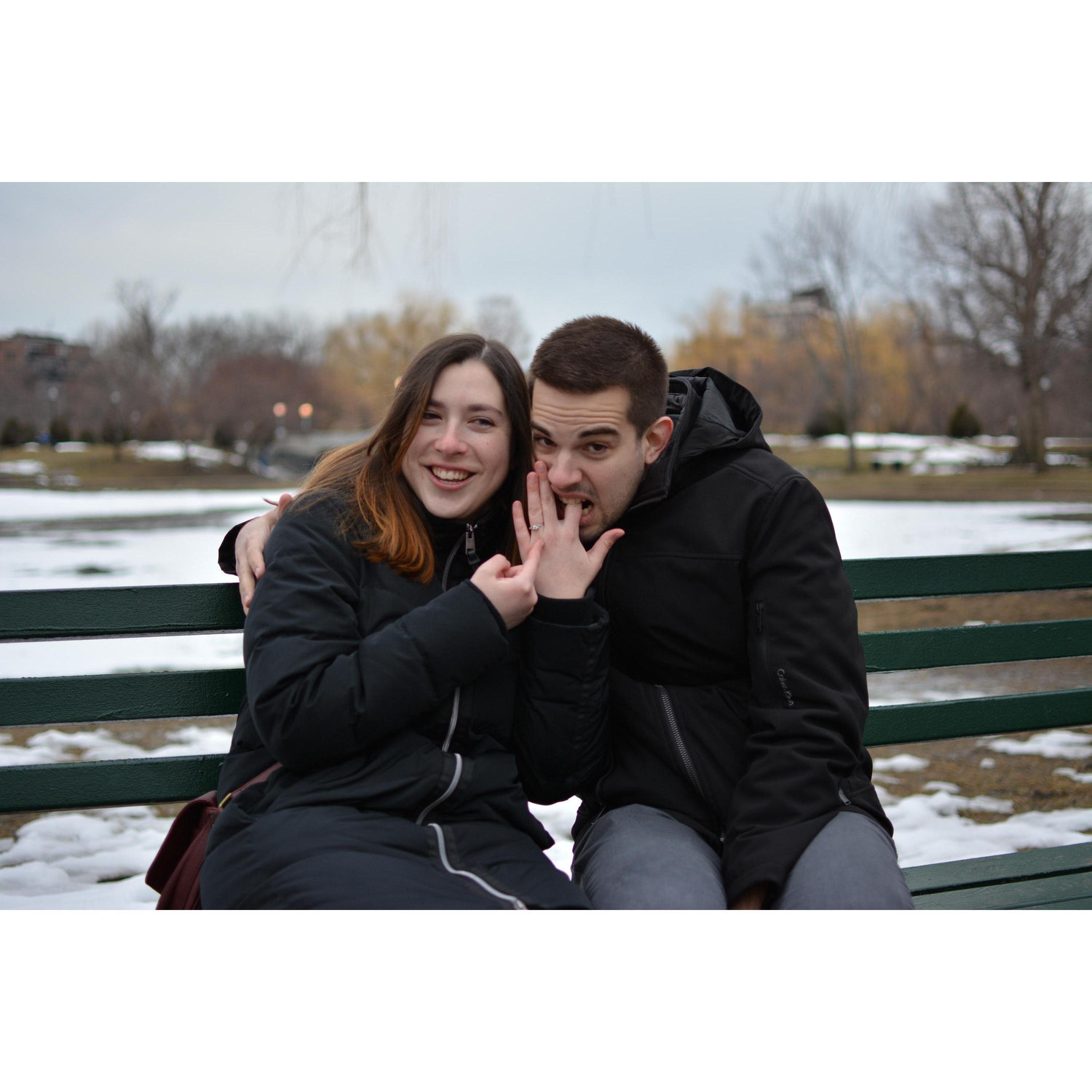 Mitchell's official proposal on March 13th, 2019