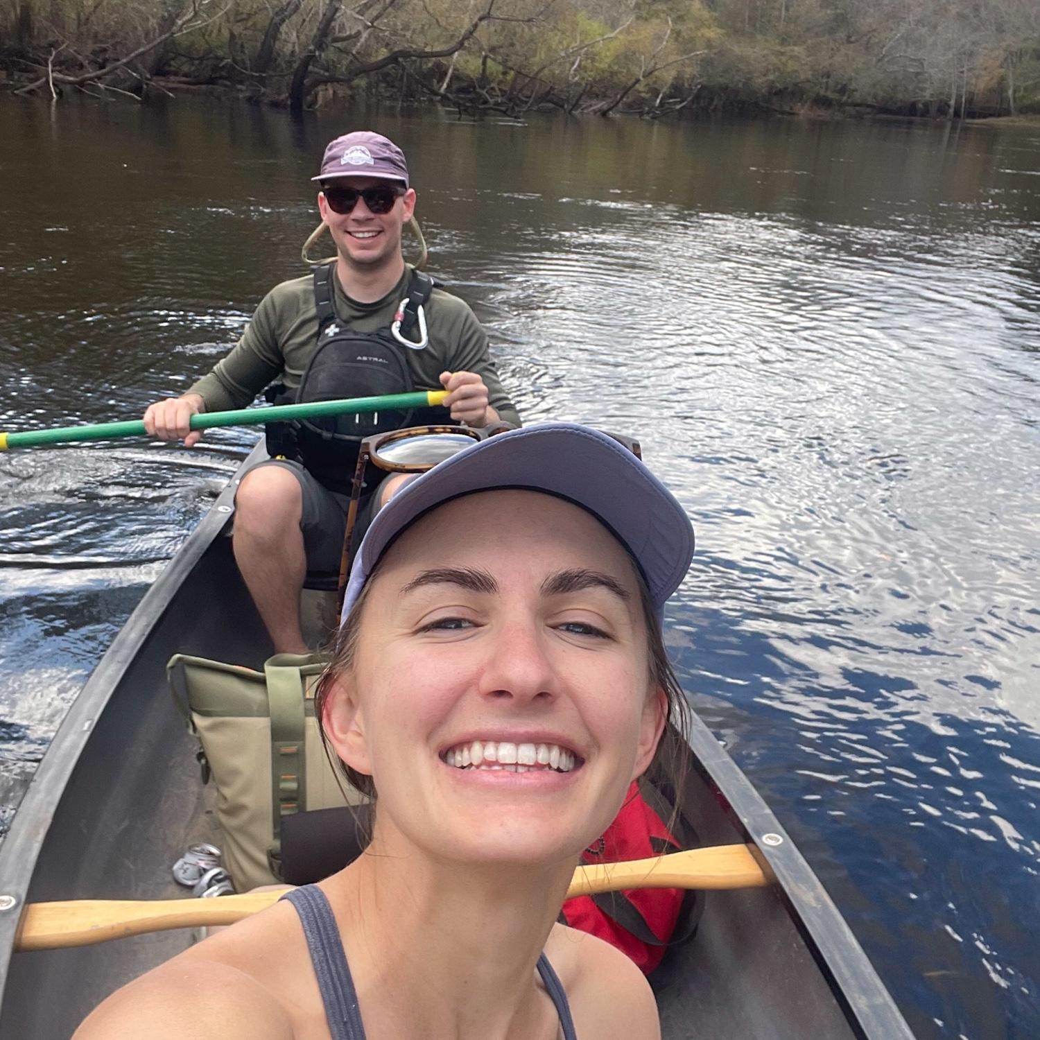 Overnight canoe trip in the low country, South Carolina!