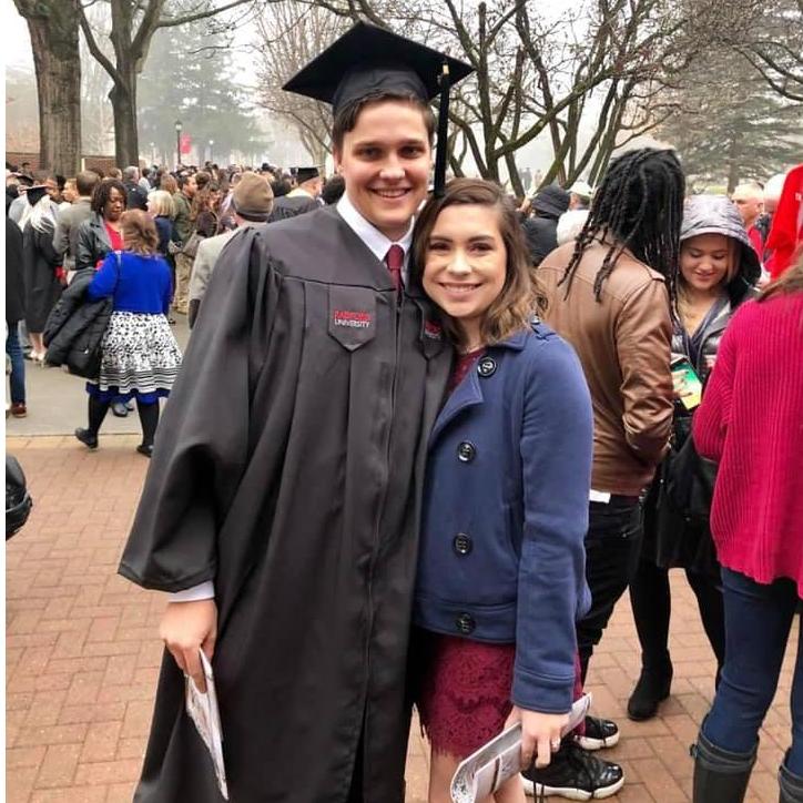 He Graduated