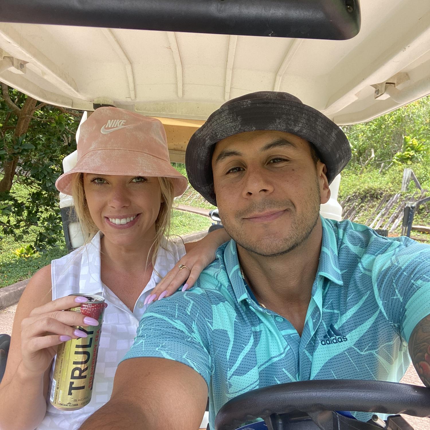 Golfing at Royal Hawaiian