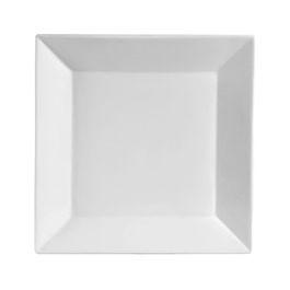 CAC KSE-5 5" Porcelain Kingsquare Square Bread Plate/Super White