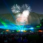 Stone Mountain Park Laser Show
