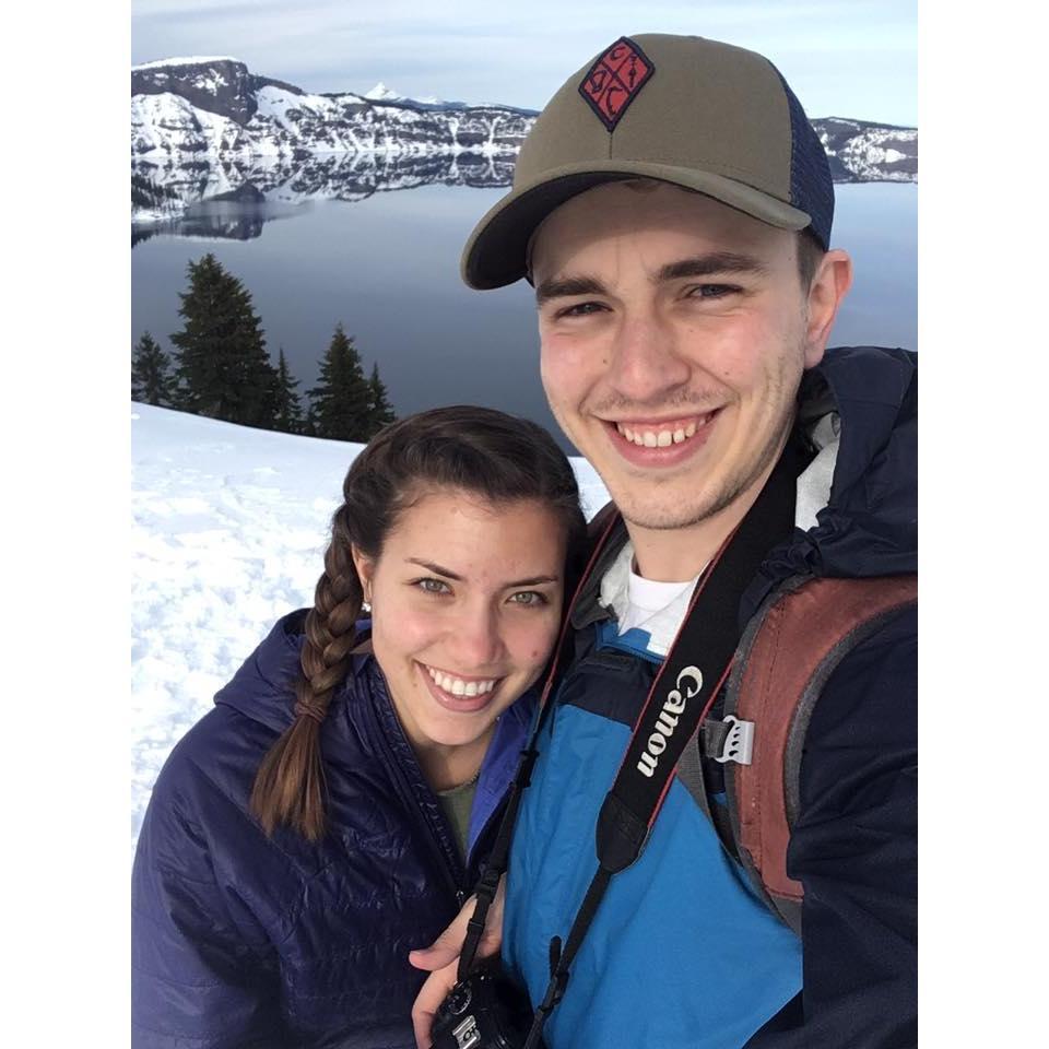 Snowshoeing around Crater Lake (2017)