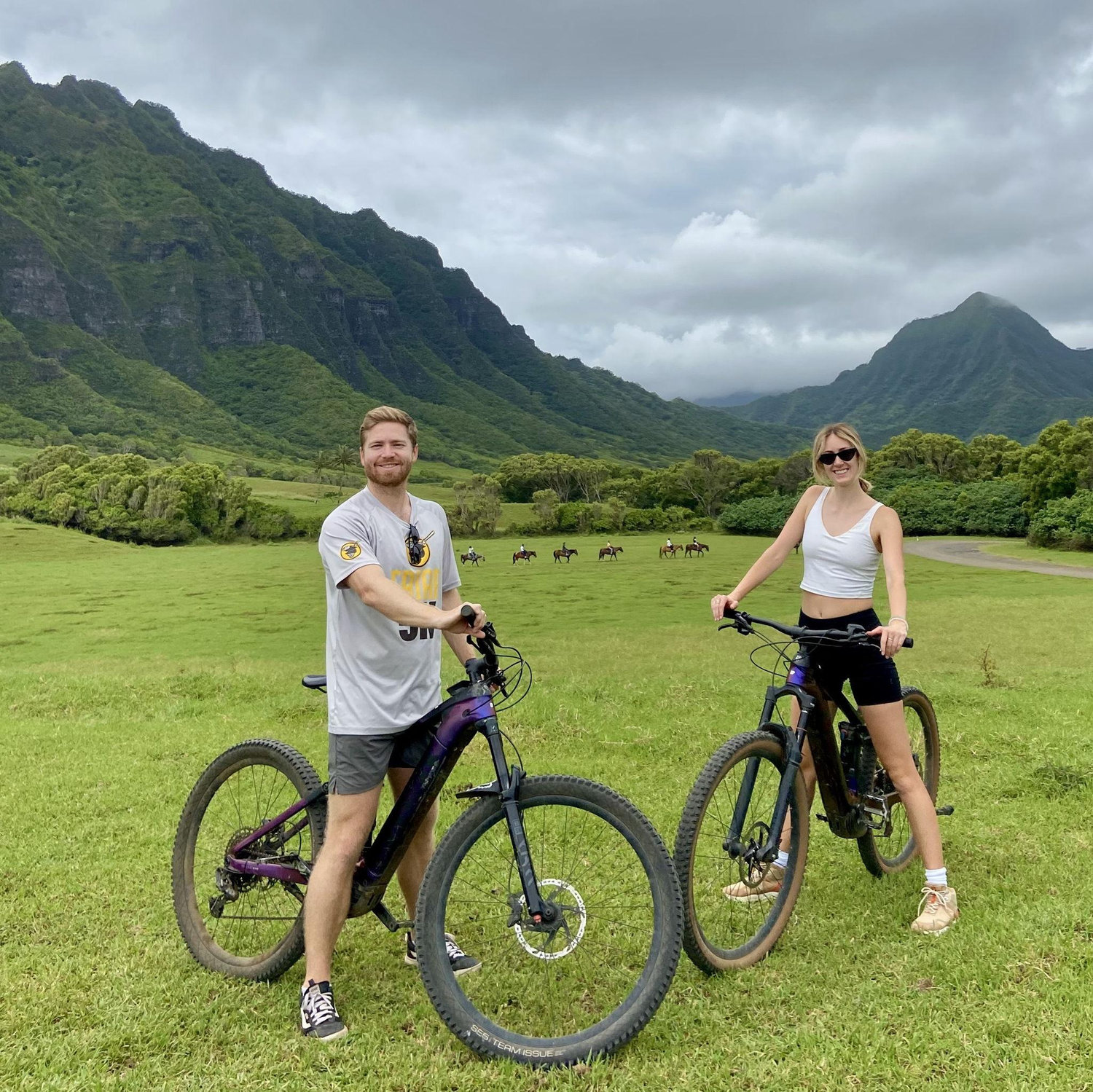 On the set of Jurassic Park in Hawaii!