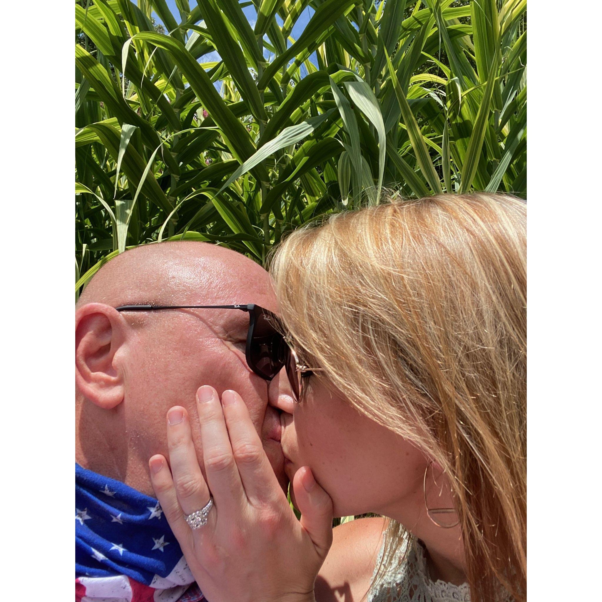 He asked, and I said 'YES!'