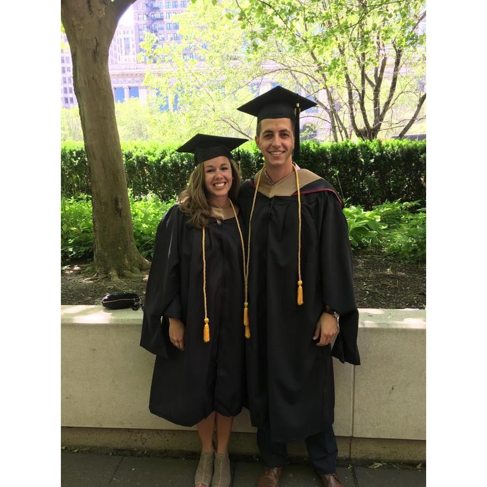 Graduation from Chicago Booth (2017)