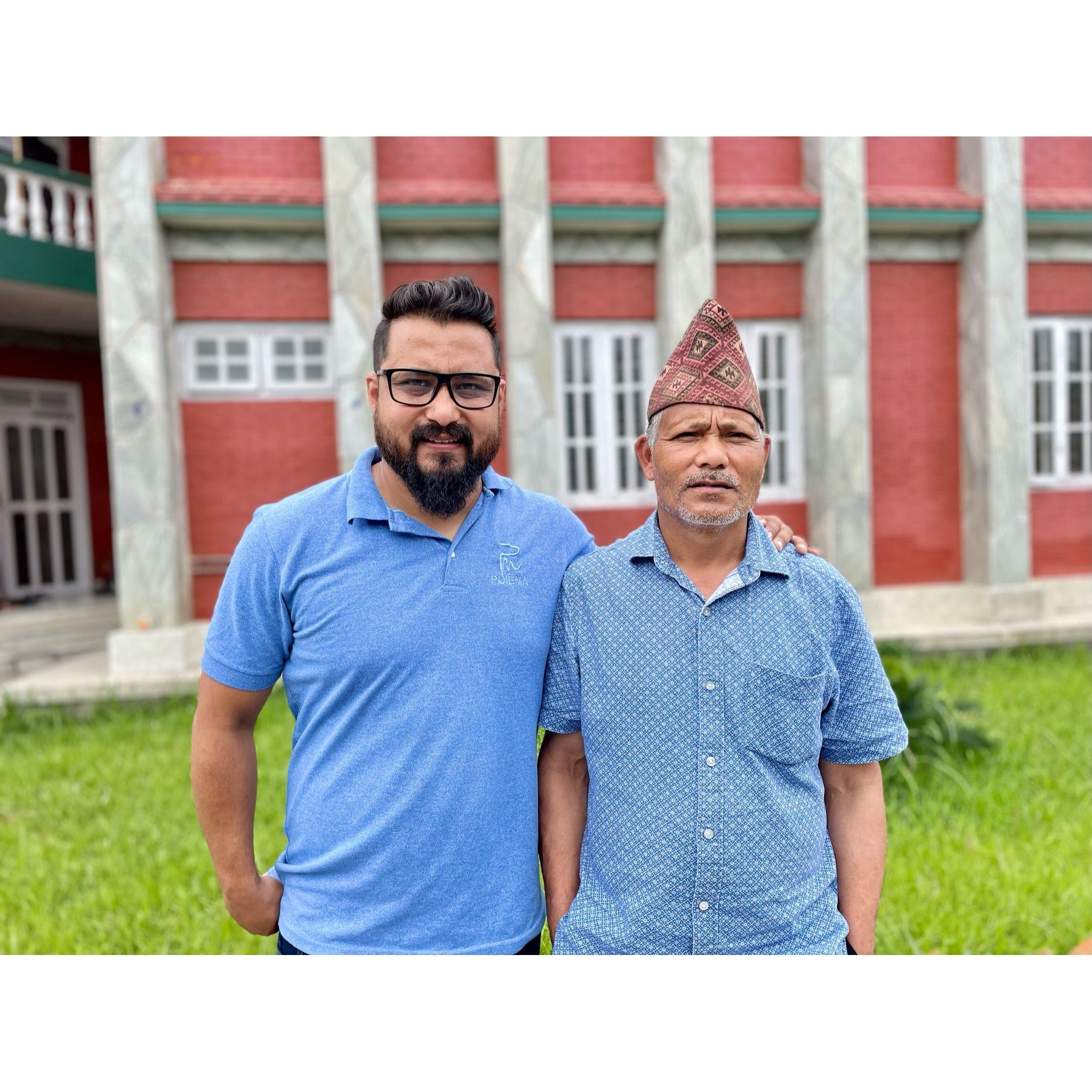 Prakash and his dad