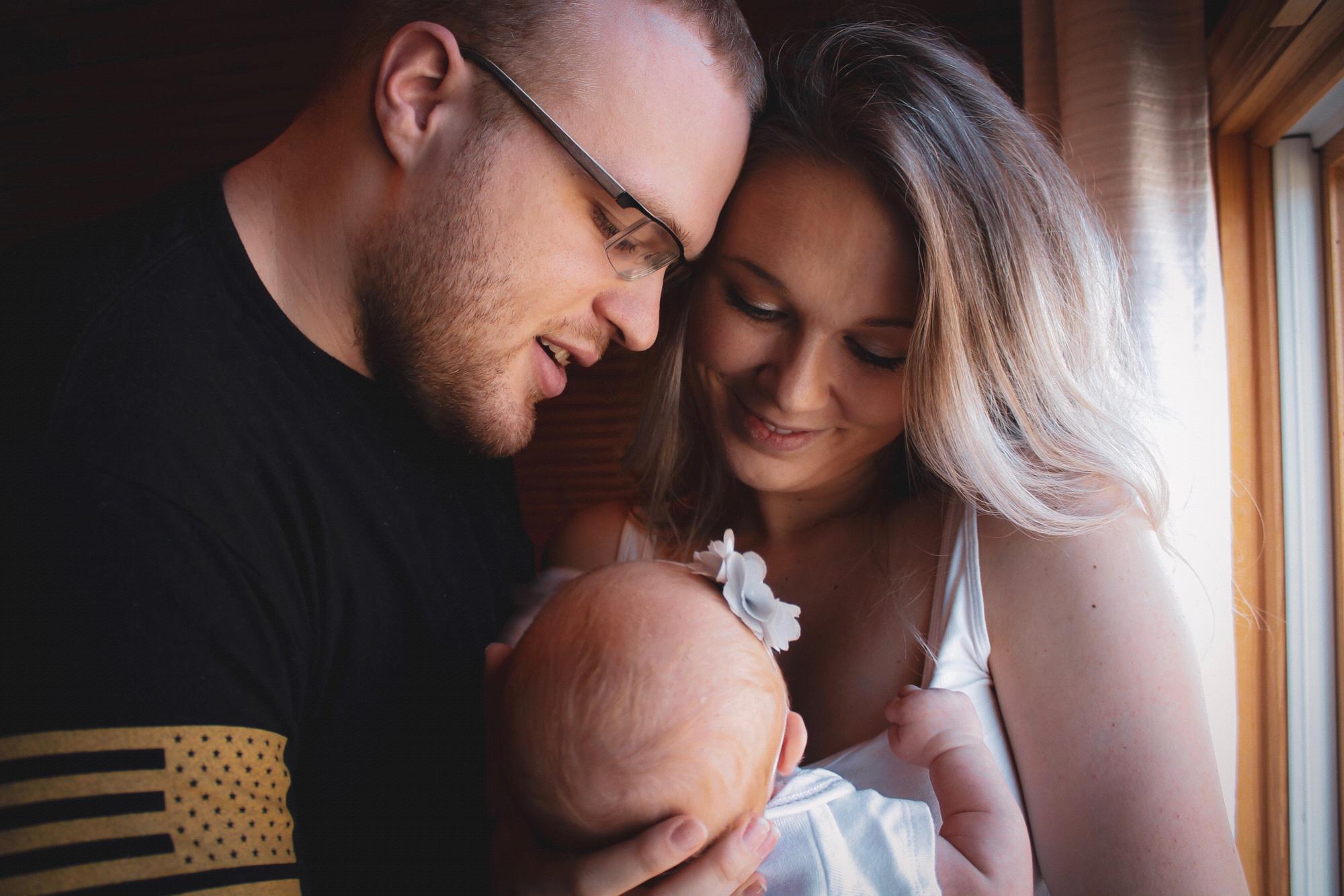 Our little family.