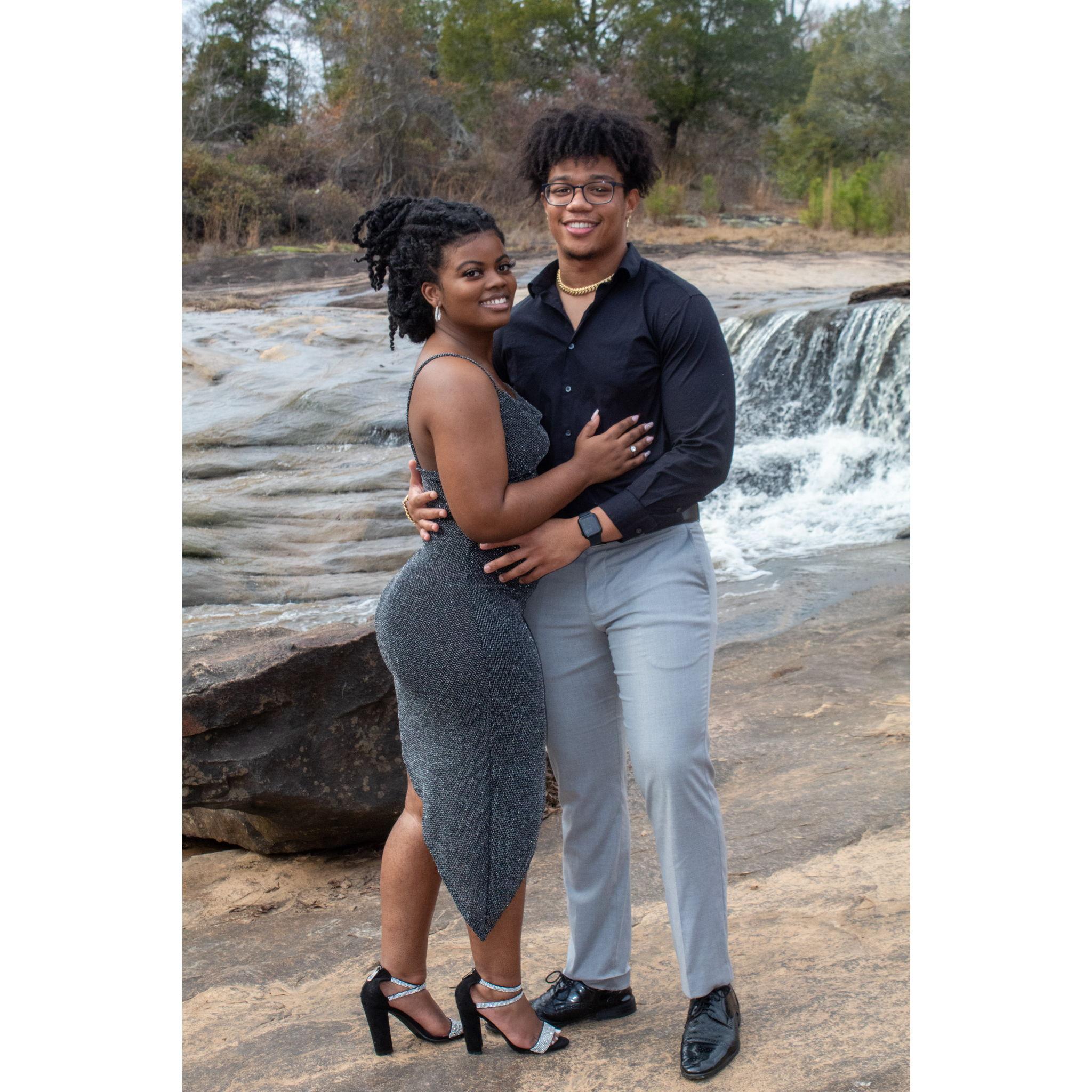 The day Elijah proposed!