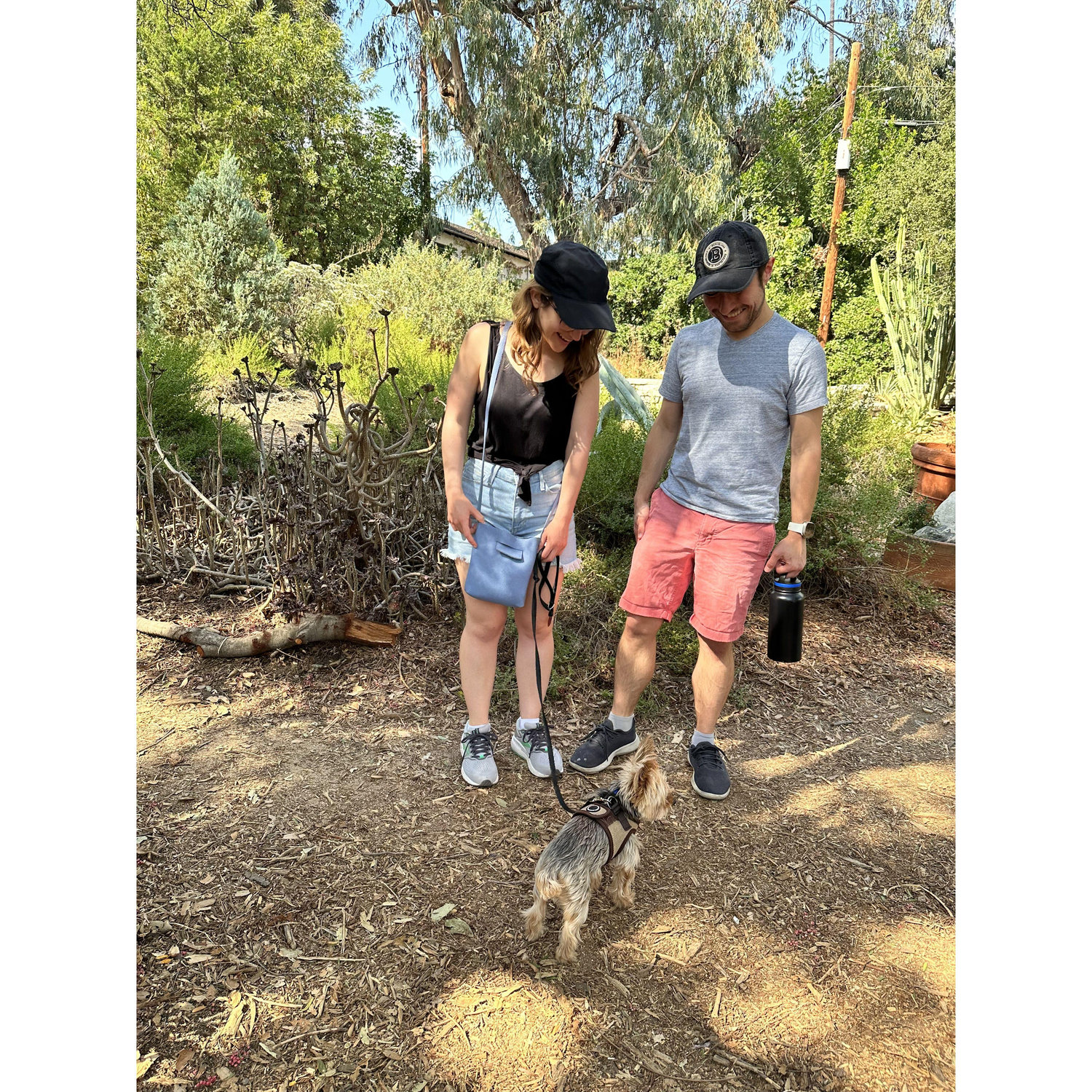 Sunday walk with Tucker!