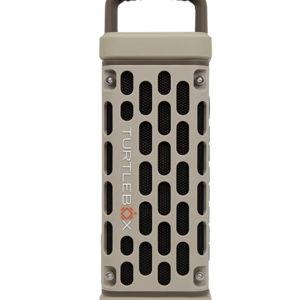 Turtlebox Ranger: Loud! Outdoor Portable Bluetooth 5.4 Speaker | Rugged, Waterproof, Ultra-Portable | Plays to 105db, Deep Bass, Shockproof, Unlimited Pairing for Full Stereo Experience, Tan