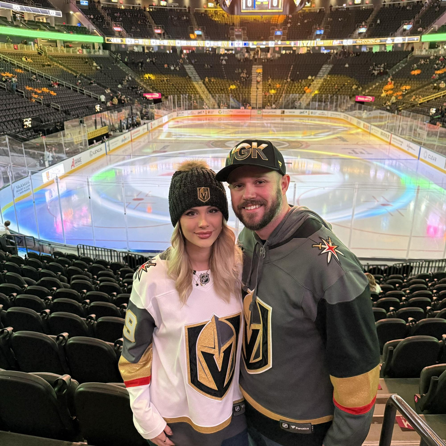 Garrett's first Golden Knight's Game! 2024