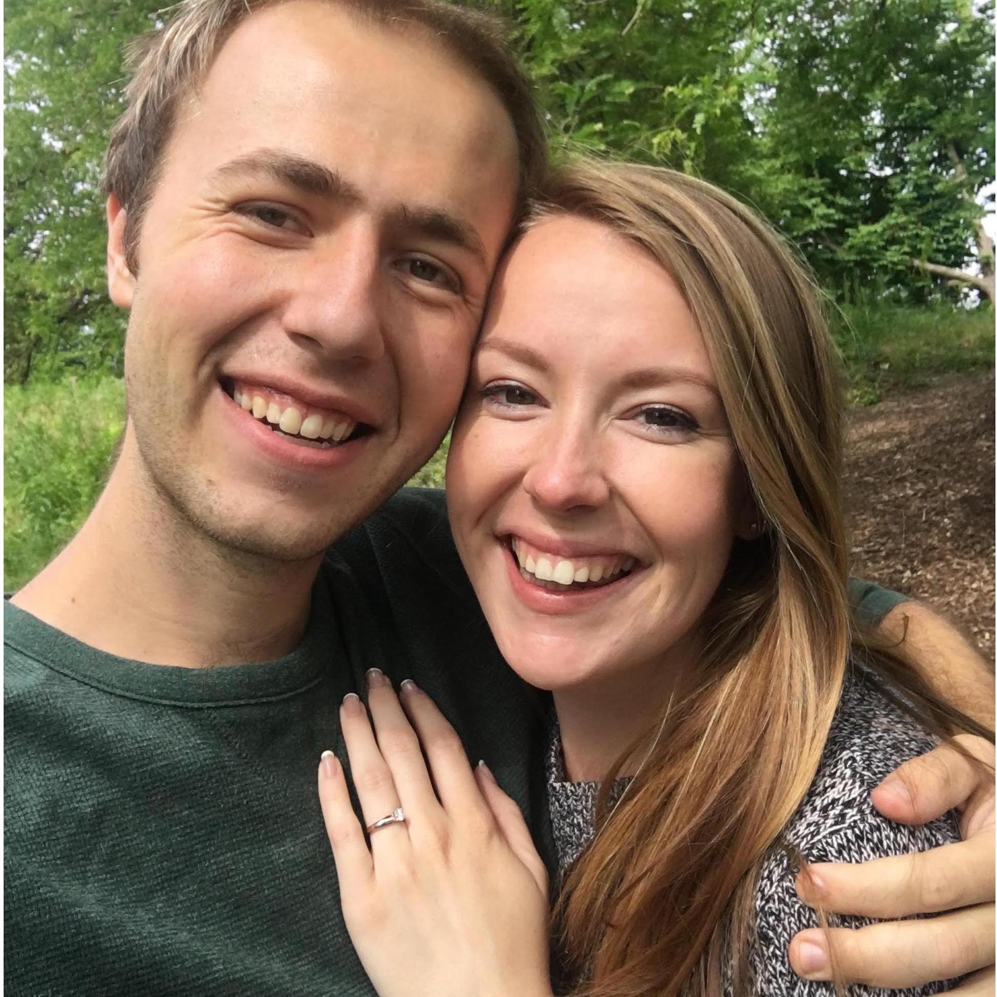 She said yes!