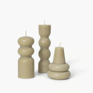 Torno Candles - Set of 3