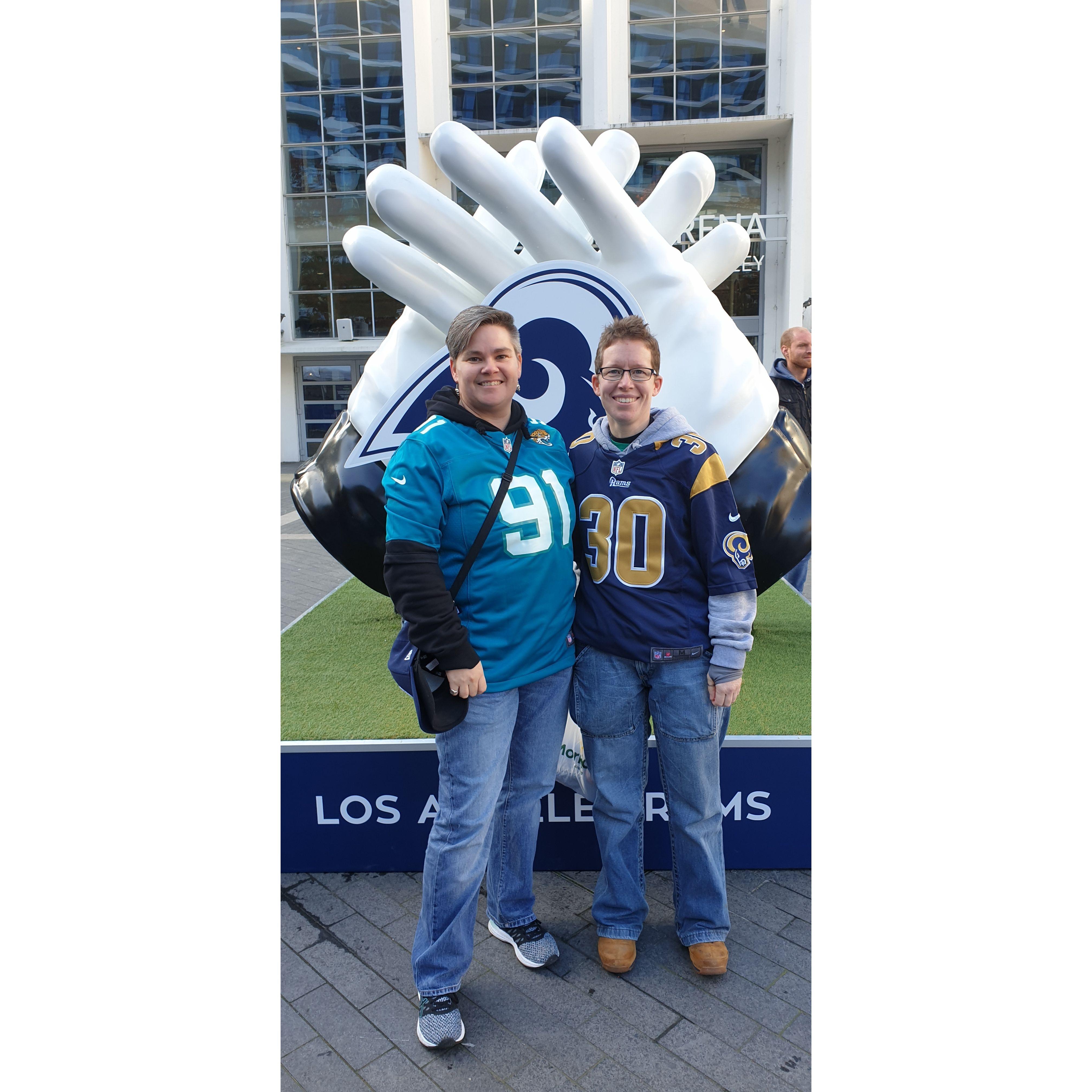 Wembley for the NFL - once a Ram..!!