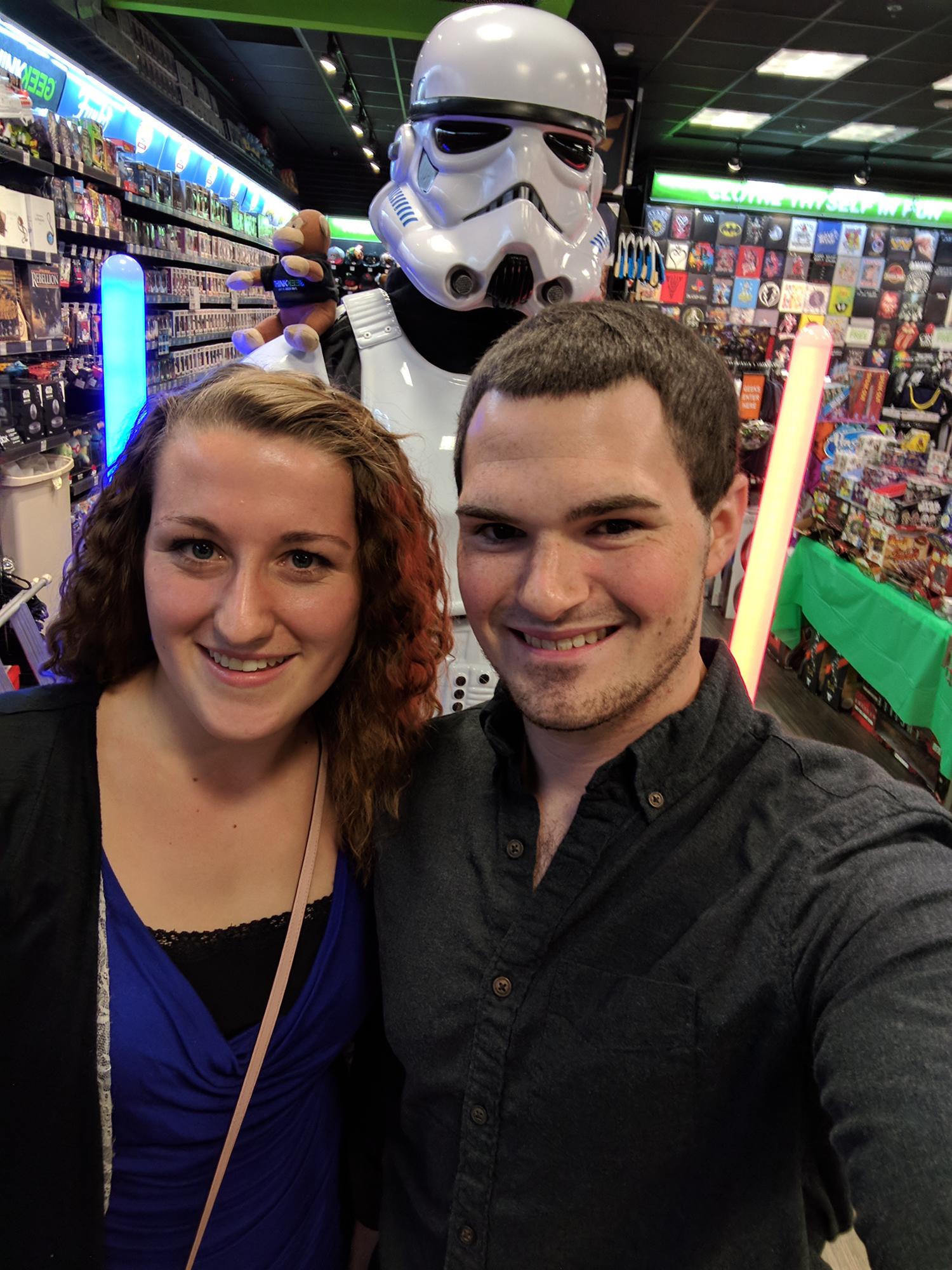 Our first date