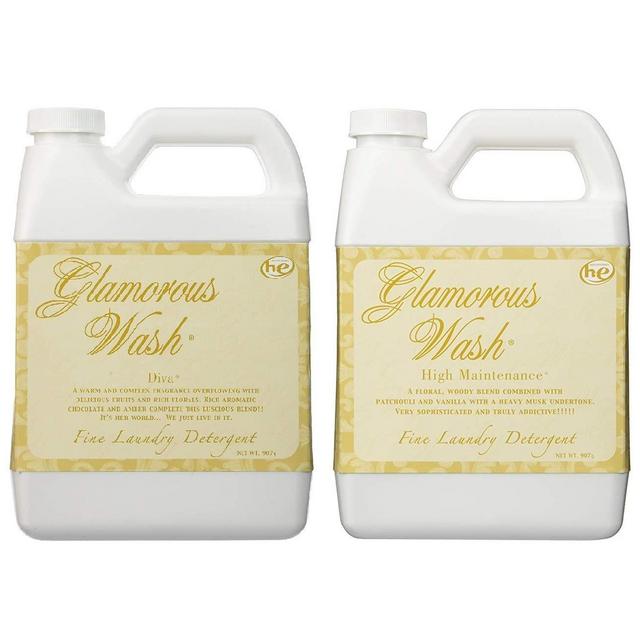 Tyler Candle Glamorous Wash Laundry Detergent Diva and High Maintenance 32oz Bundle