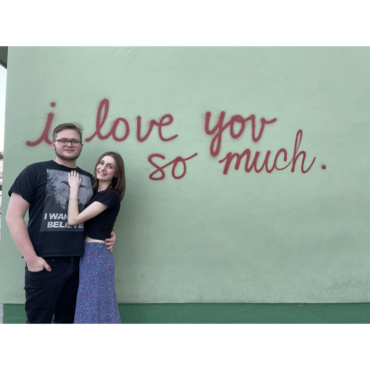First trip as a couple to Austin, TX. Age 18. January 2023.