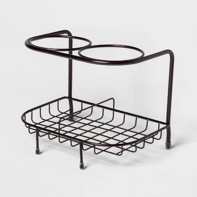 Vanity Storage Hair Care Organizer Orb Bronze - Threshold™