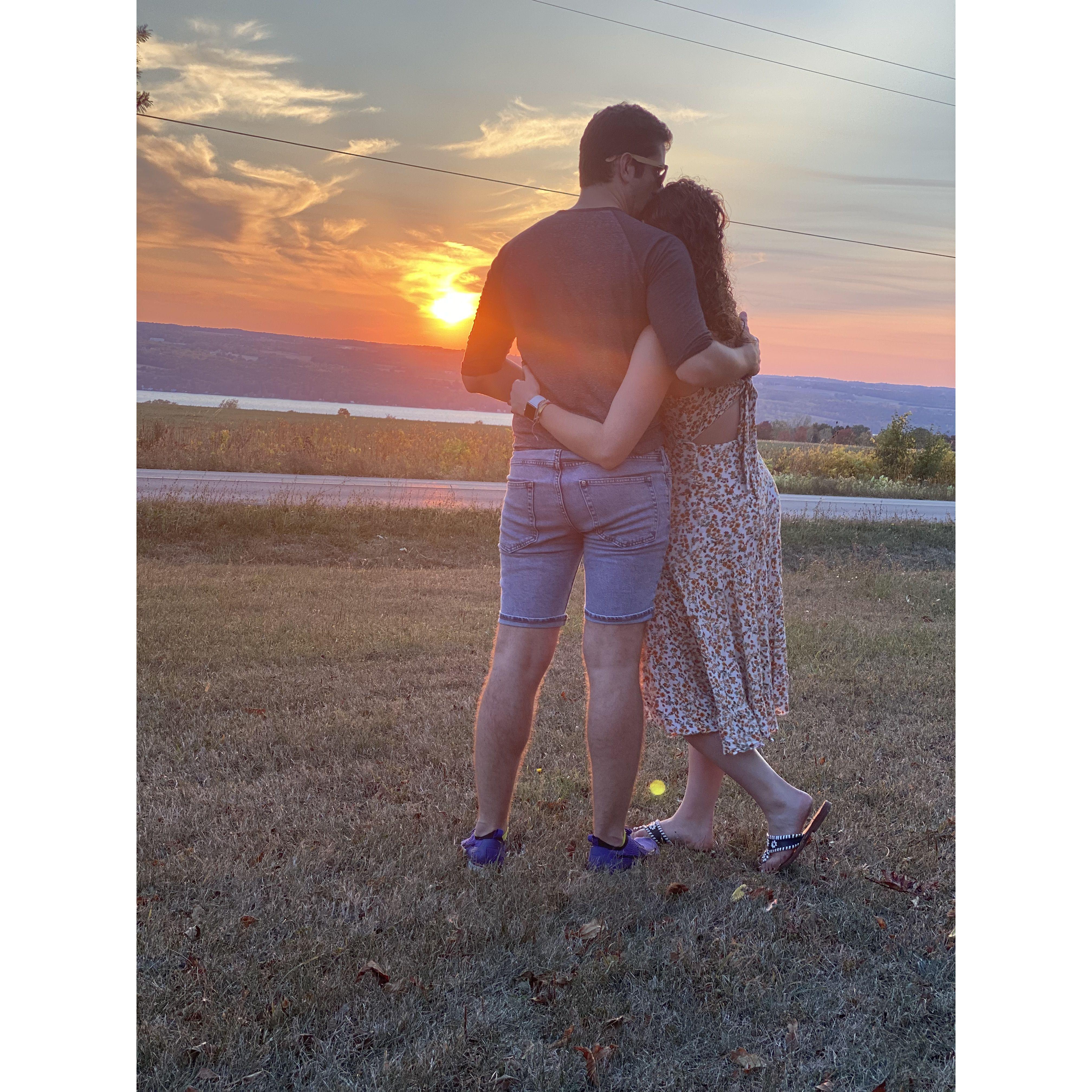 More Cayuga Lake sunset
