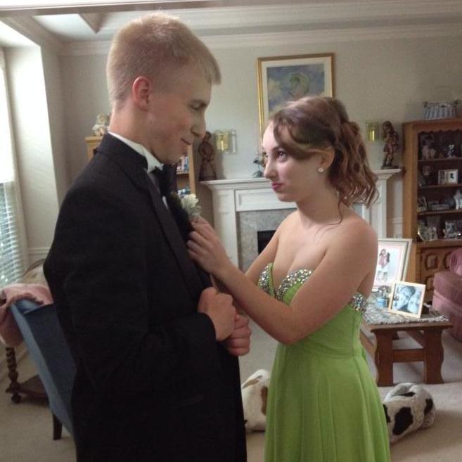 Babies go to senior prom. June 2014