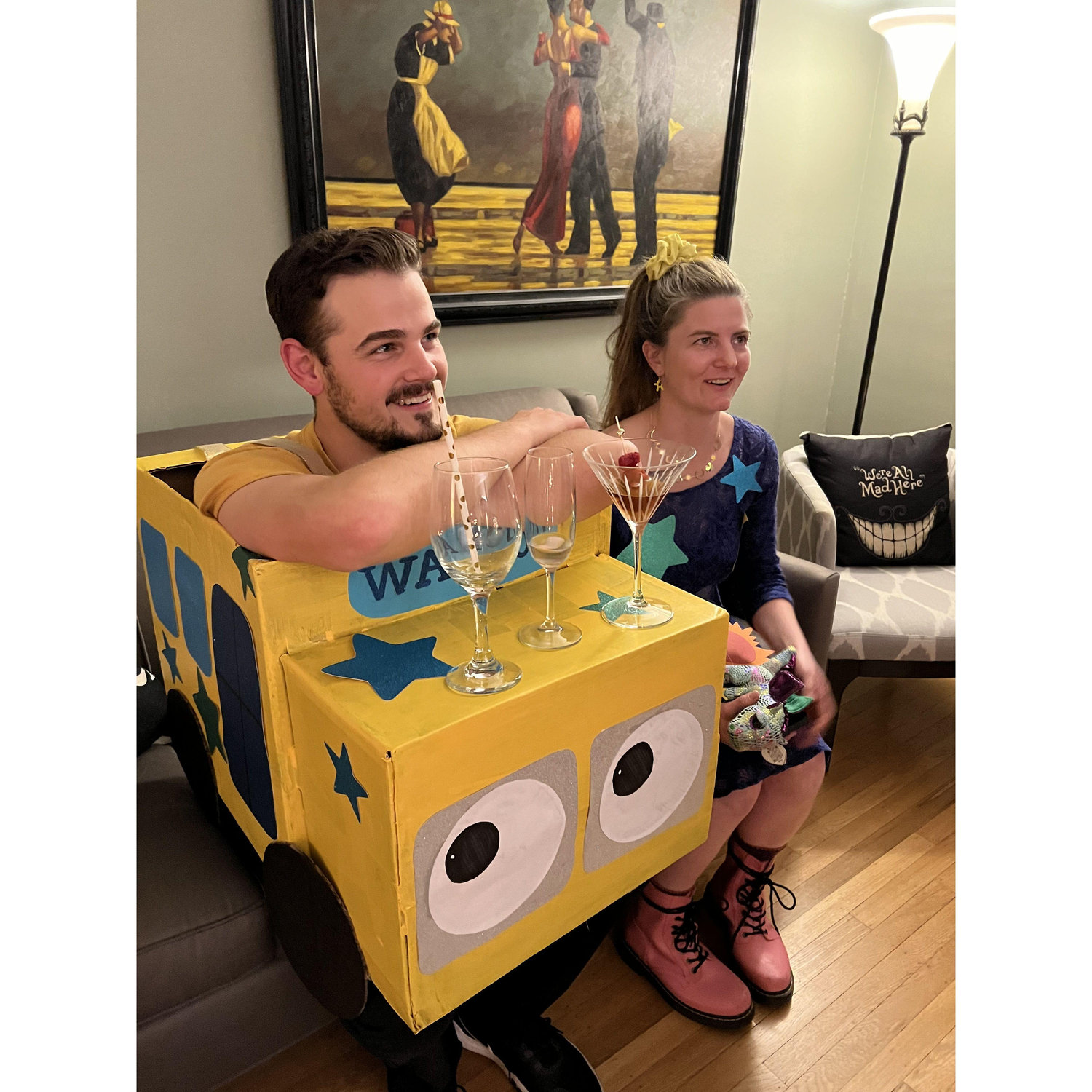 Magic School bus and Ms. Frizzle for Halloween!