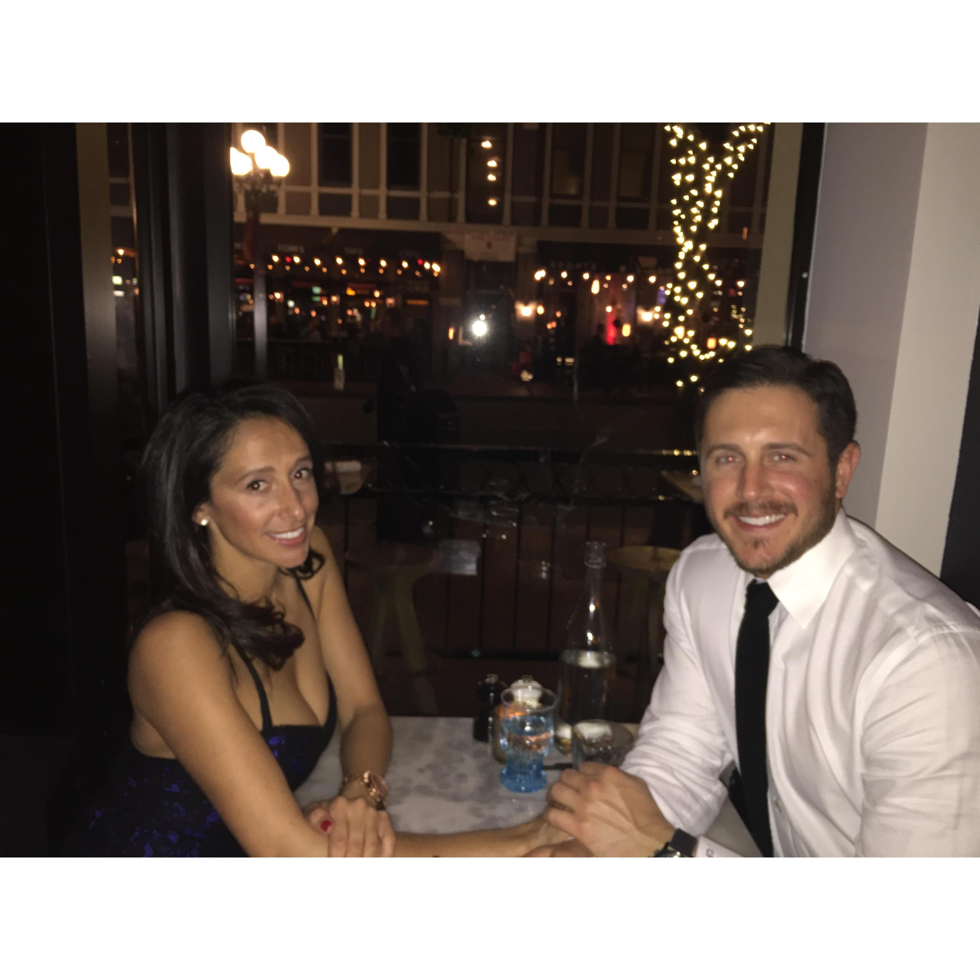 Our first NYE......and the first time we told each other "I love you."