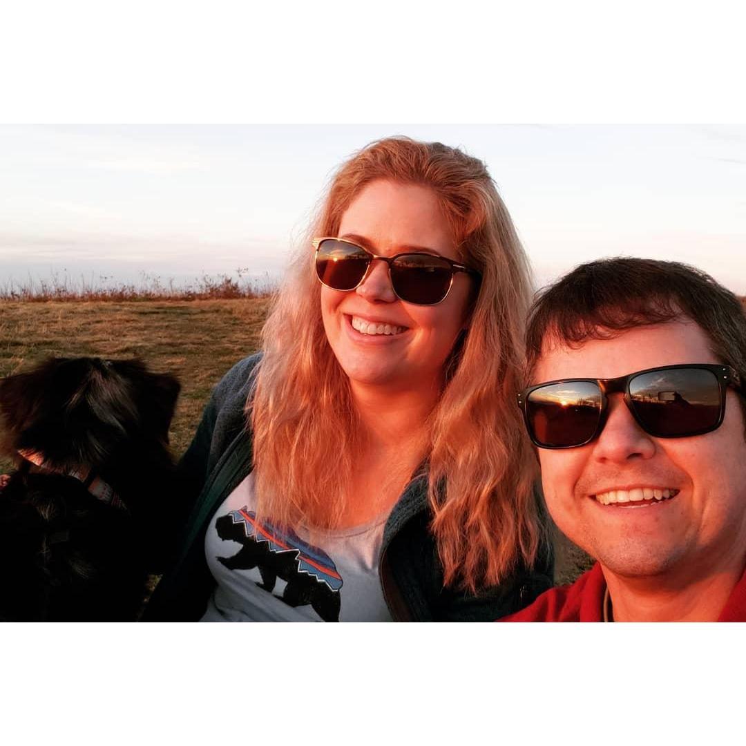Hiking with the dogs is one of our favorite weekend activities. We're so blessed to live in such a beautiful area!
