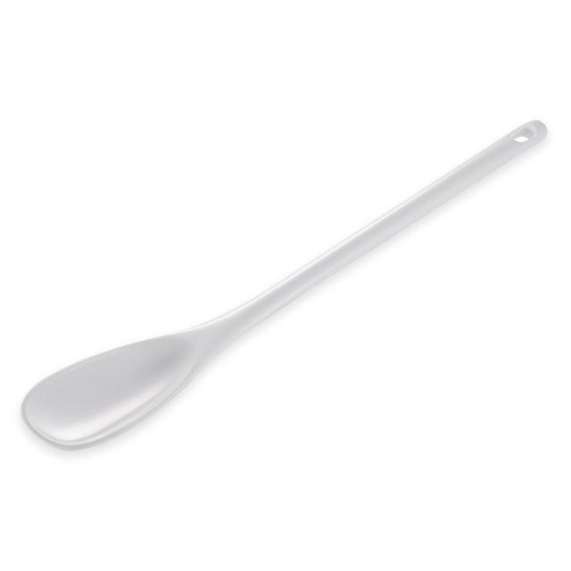 Hutzler 12-Inch Mixing Spoon in White