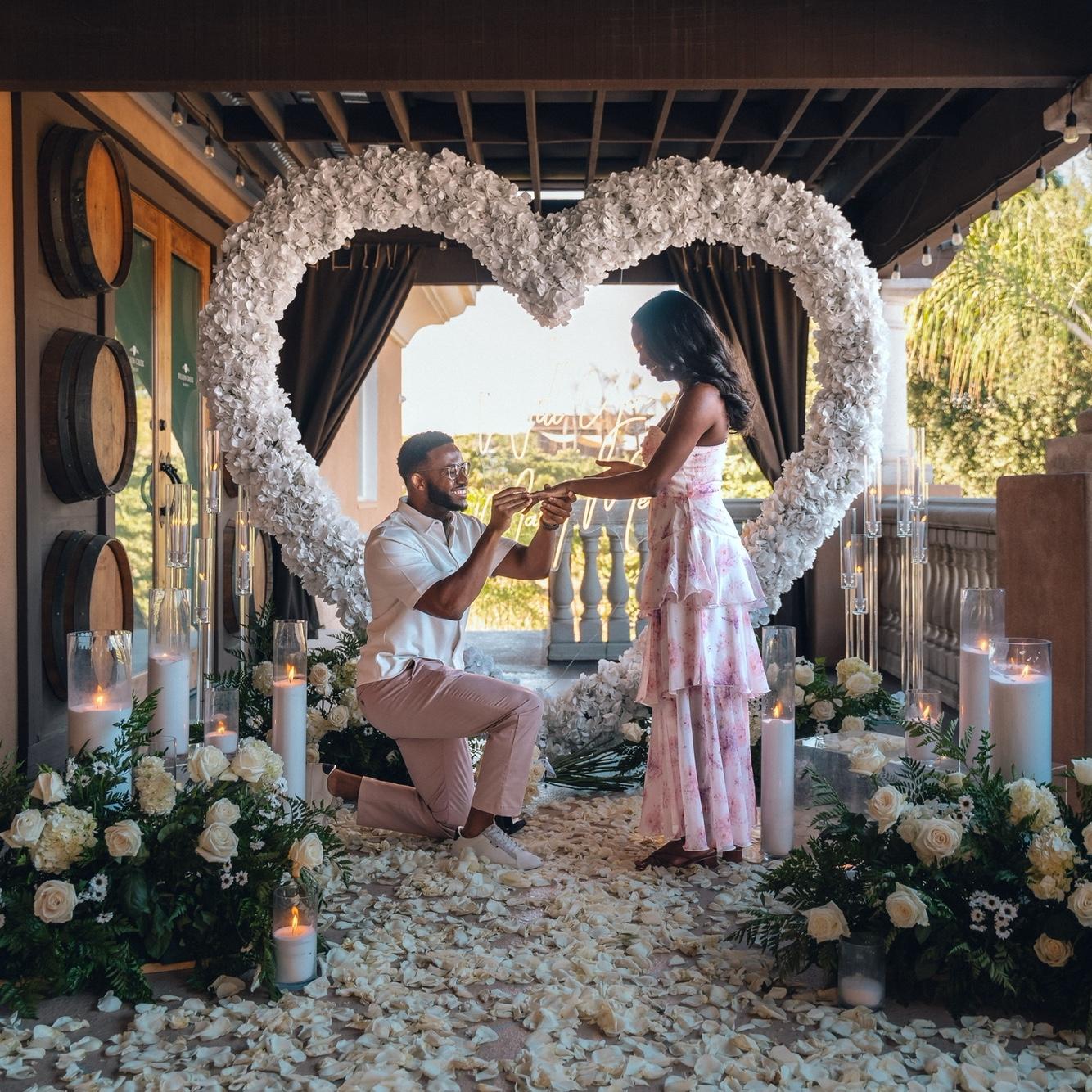 She said "Yes"!