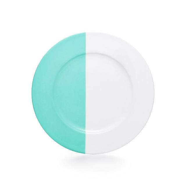 Color Block Dinner Plate