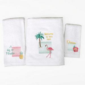 Saturday Knight Flamingo Fingertip Towel