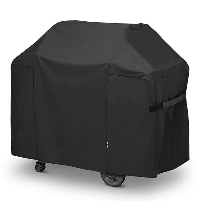 Unicook 58 Inch Grill Cover for Weber Genesis II, Genesis II LX 300 Series and Genesis 300 Series Gas Grills, Heavy Duty Waterproof Barbecue Cover, Fade and UV Resistant, Compared to Weber 7130