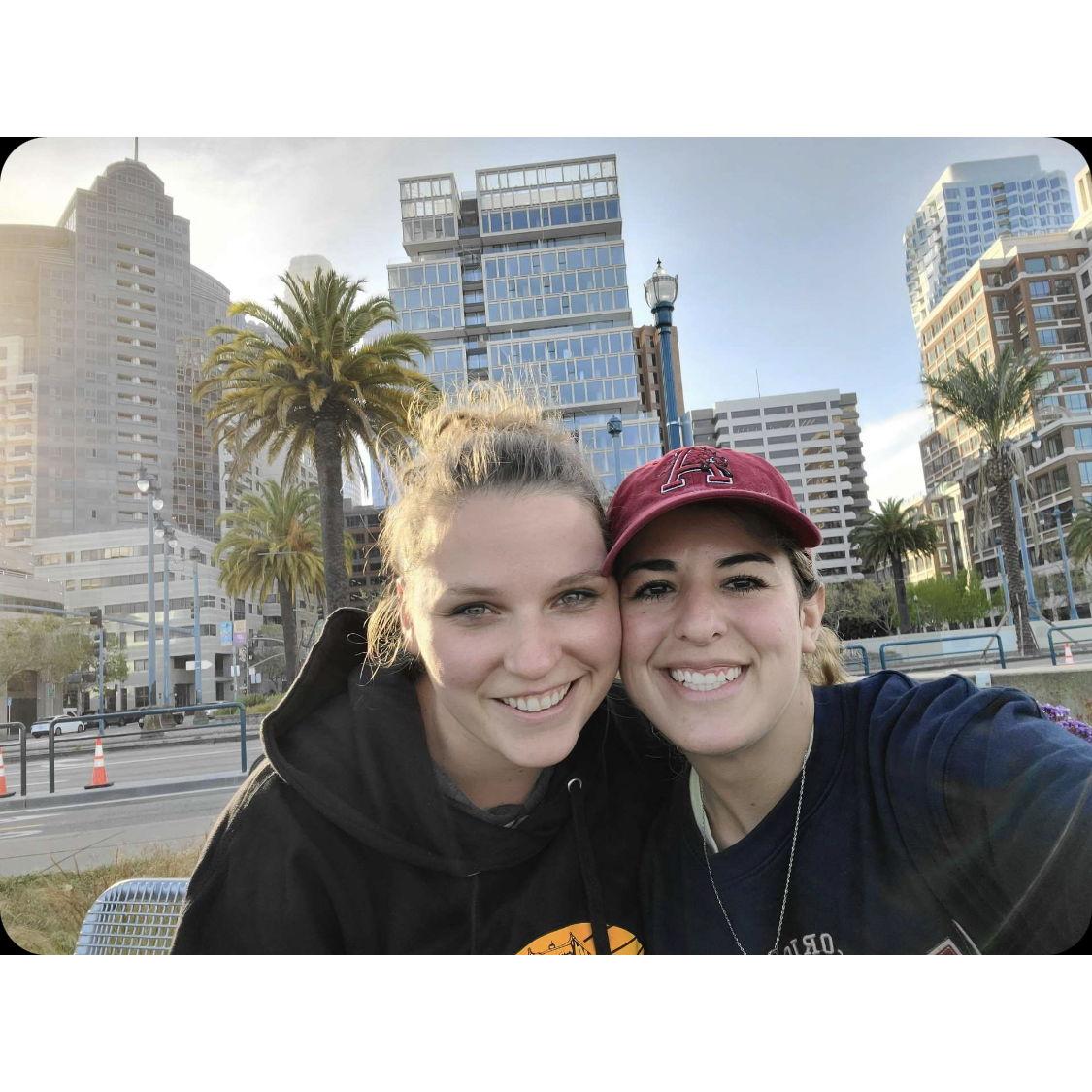 San Francisco selfie- April 2021