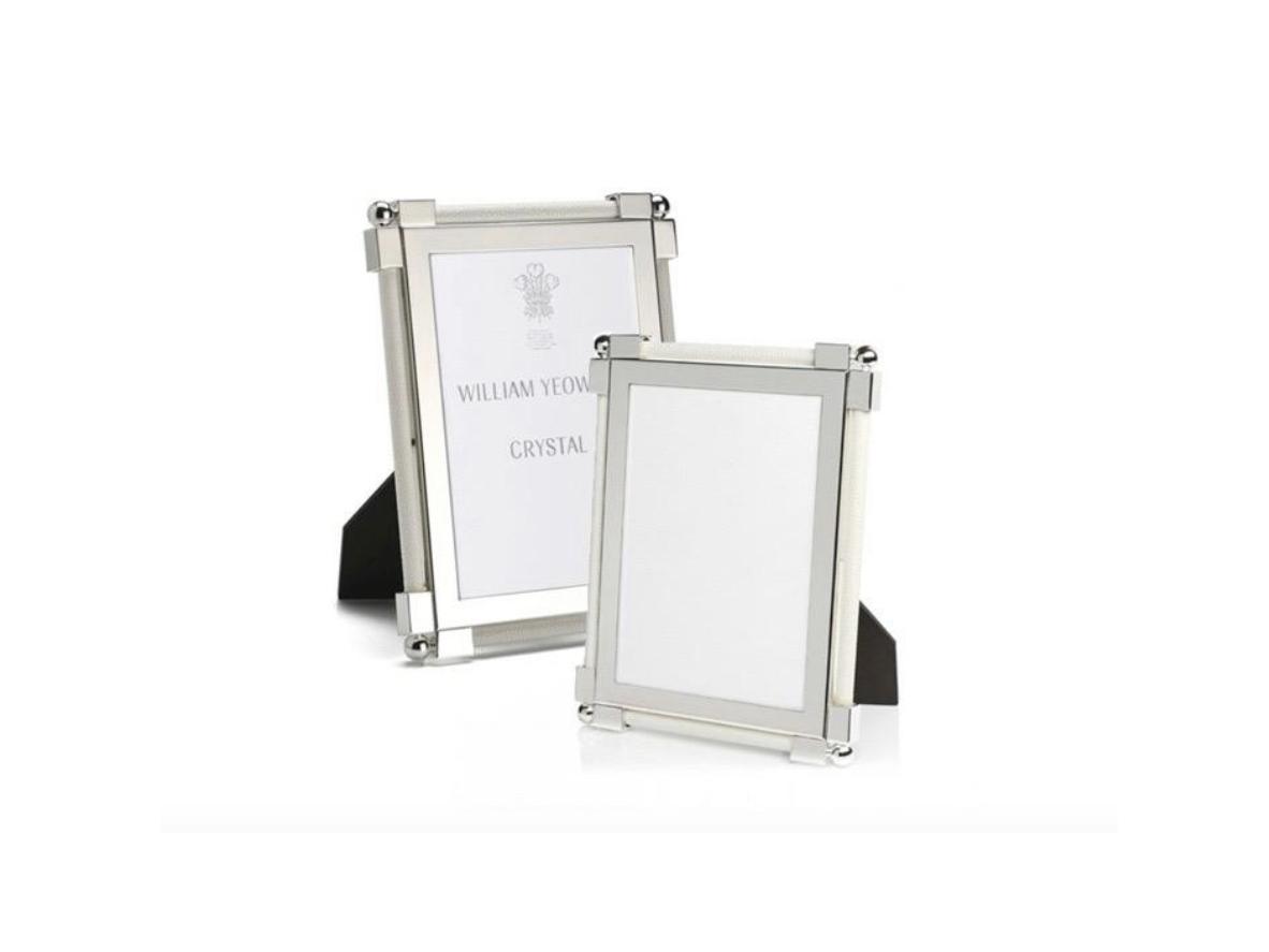 William Yeoward Classic Shagreen White Frames