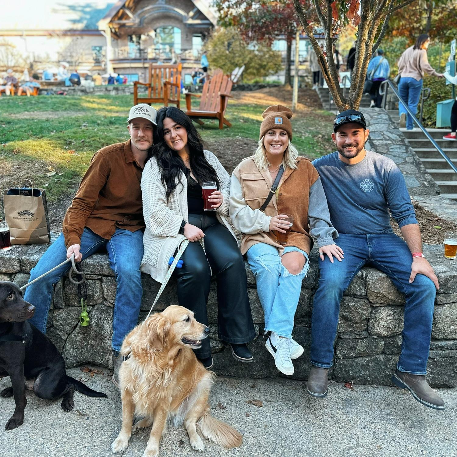 Fall festivities with friends at Sierra Nevada