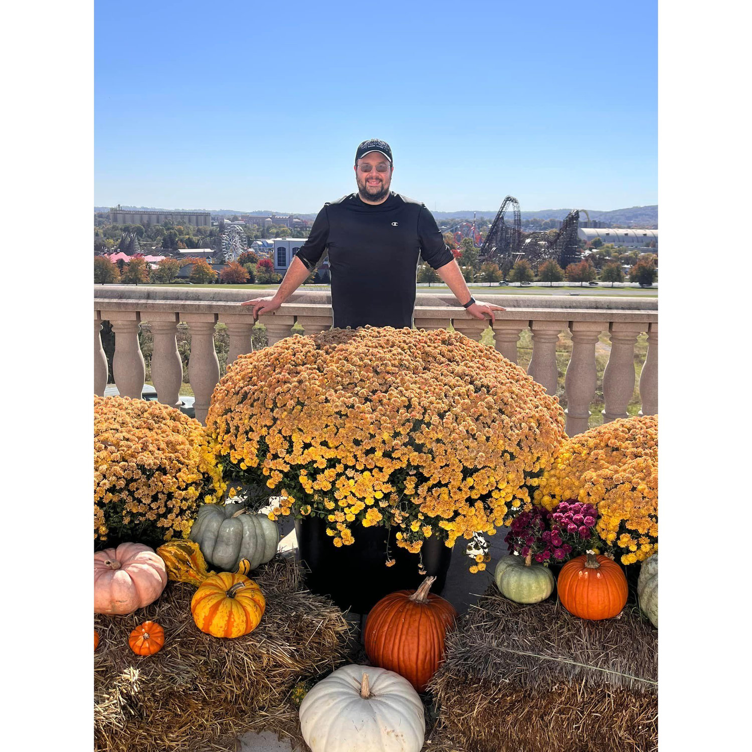 Eric and I exploring the Hershey Gardens in October.