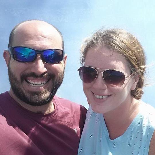 At the crater of a volcano in Nicaragua.
