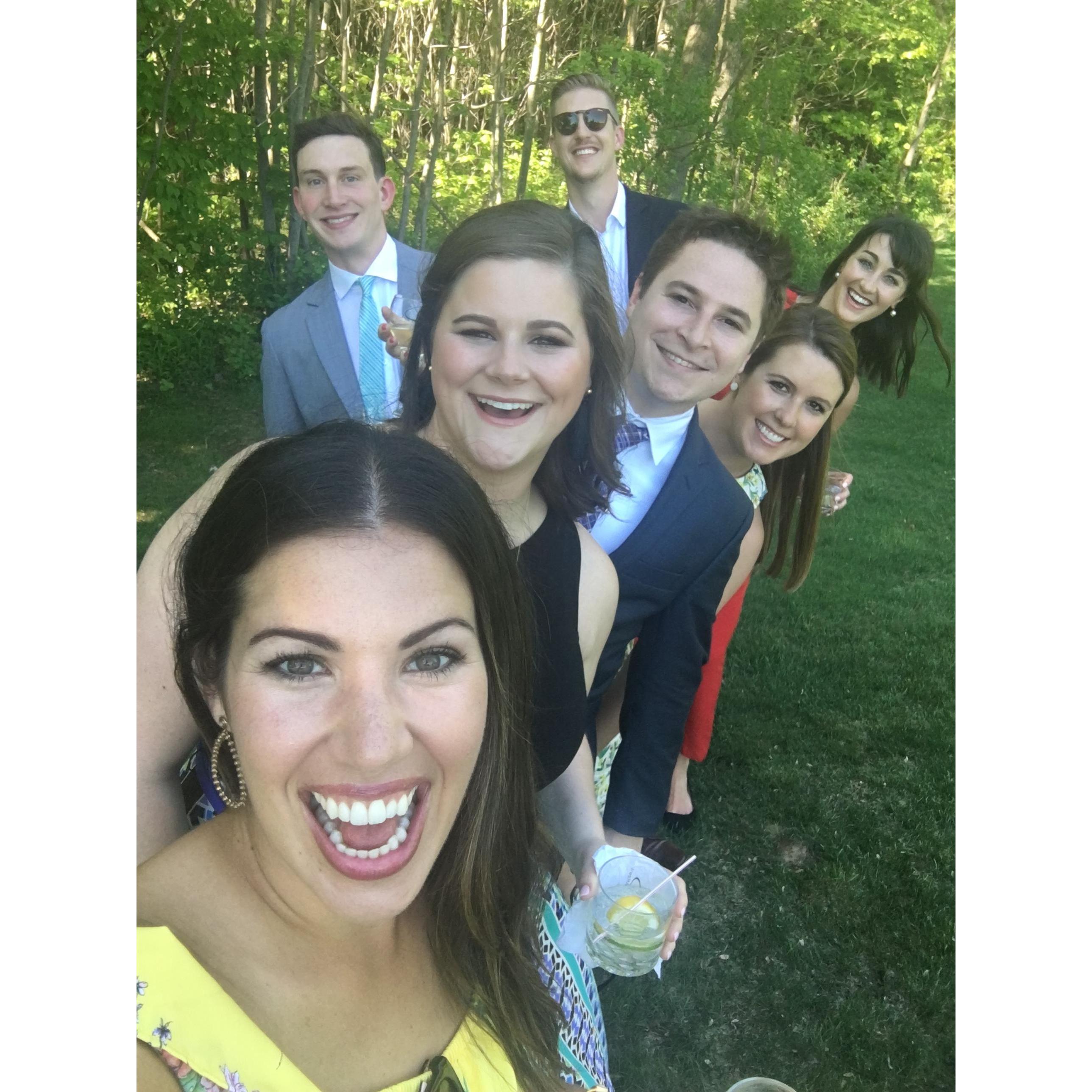 Celebrating Bailey and Brad!