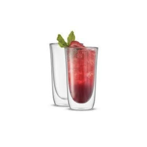 Double Wall Borosilicate Glassware Drinking Glass | 13.5oz
