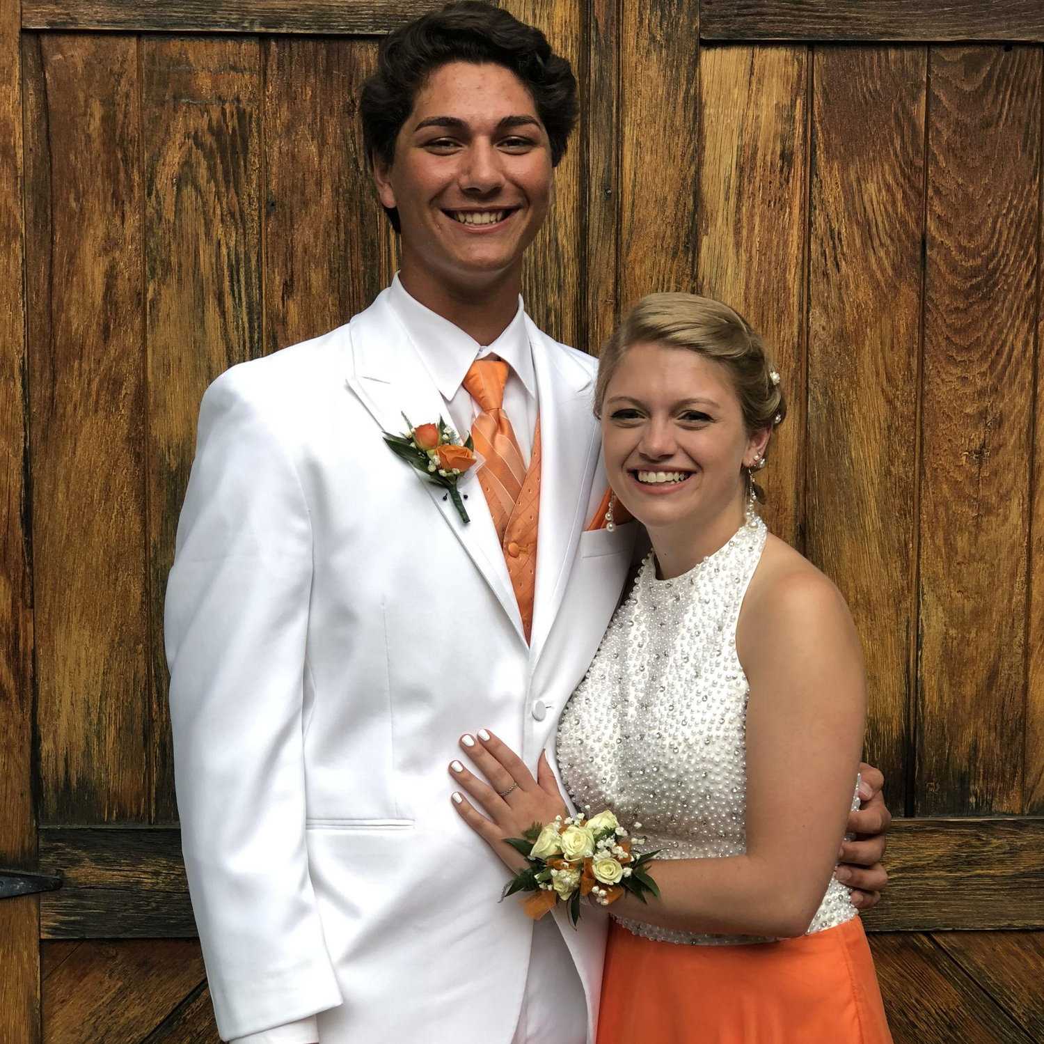 Katie's senior prom!