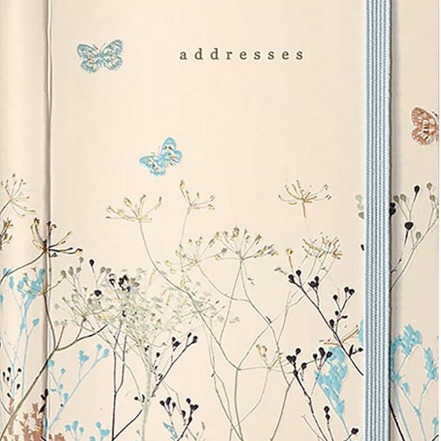 Butterflies Address Book