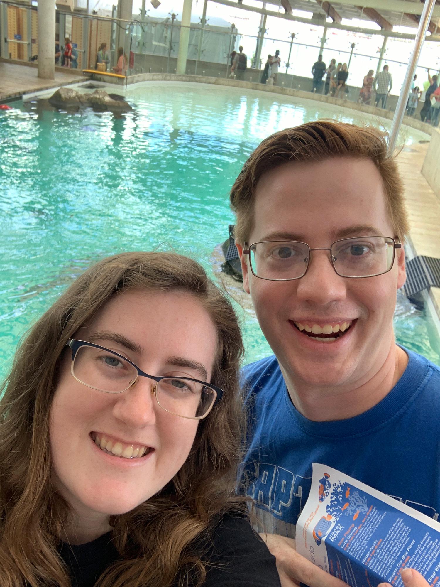The New England Aquarium! We used to go monthly when we lived in Boston from 2018-2020