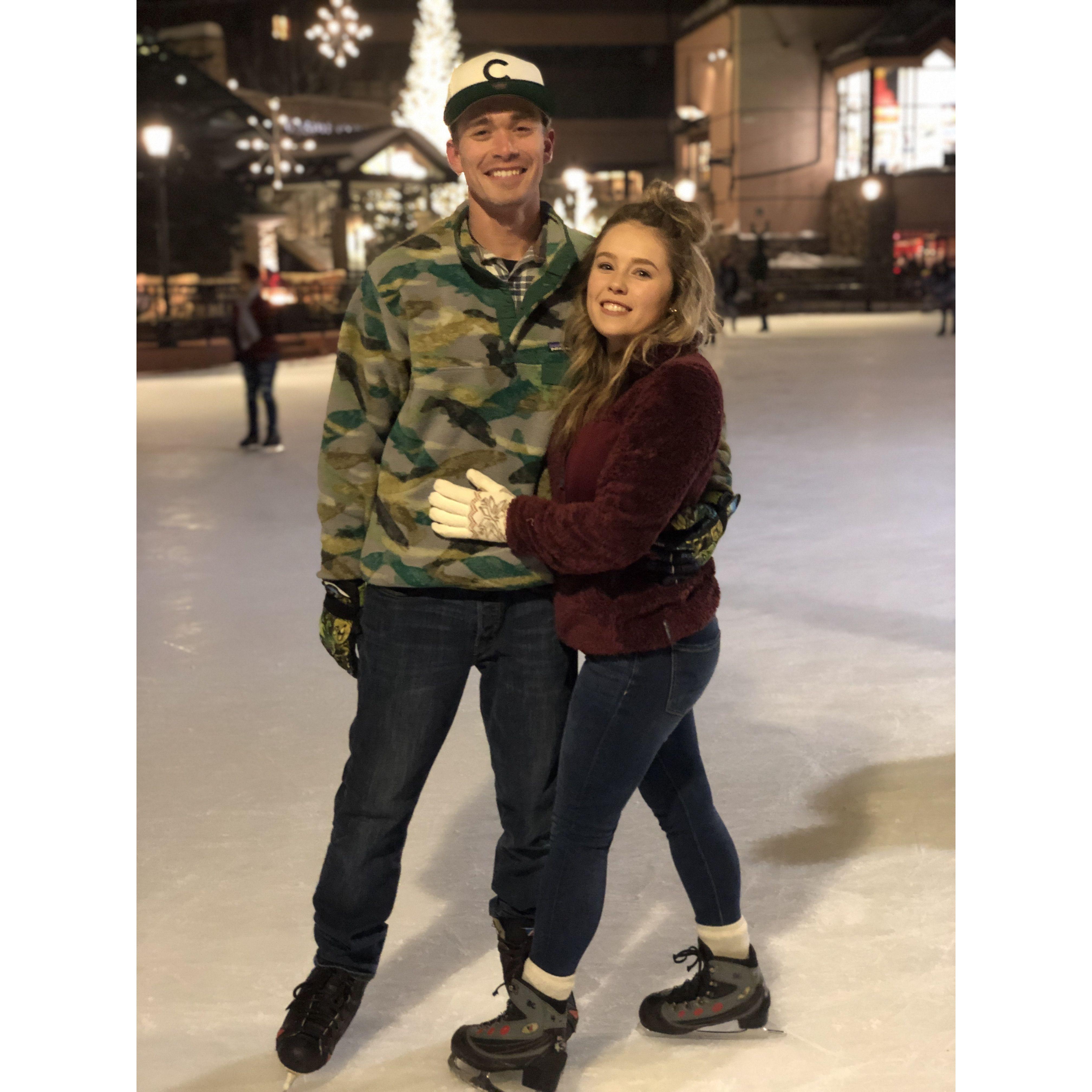 February 2019, First Ski Trip... I was very bad