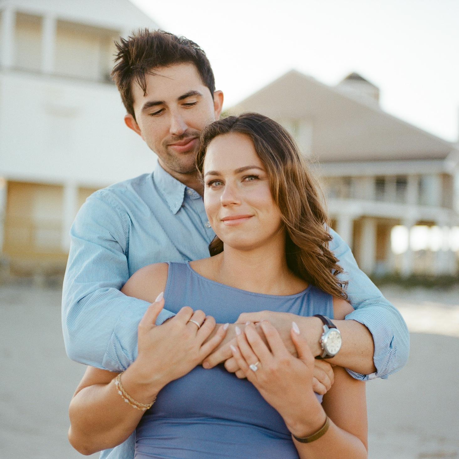 Engagement shoot with Fallon Stovall in Pirates Beach
