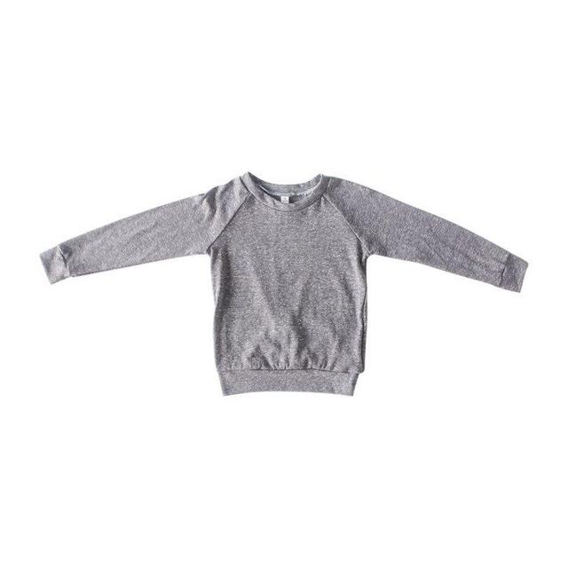 Worthy Threads Raglan, Grey -6-12 months