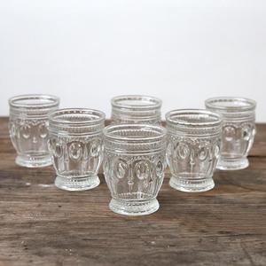 Clear Embossed Glass