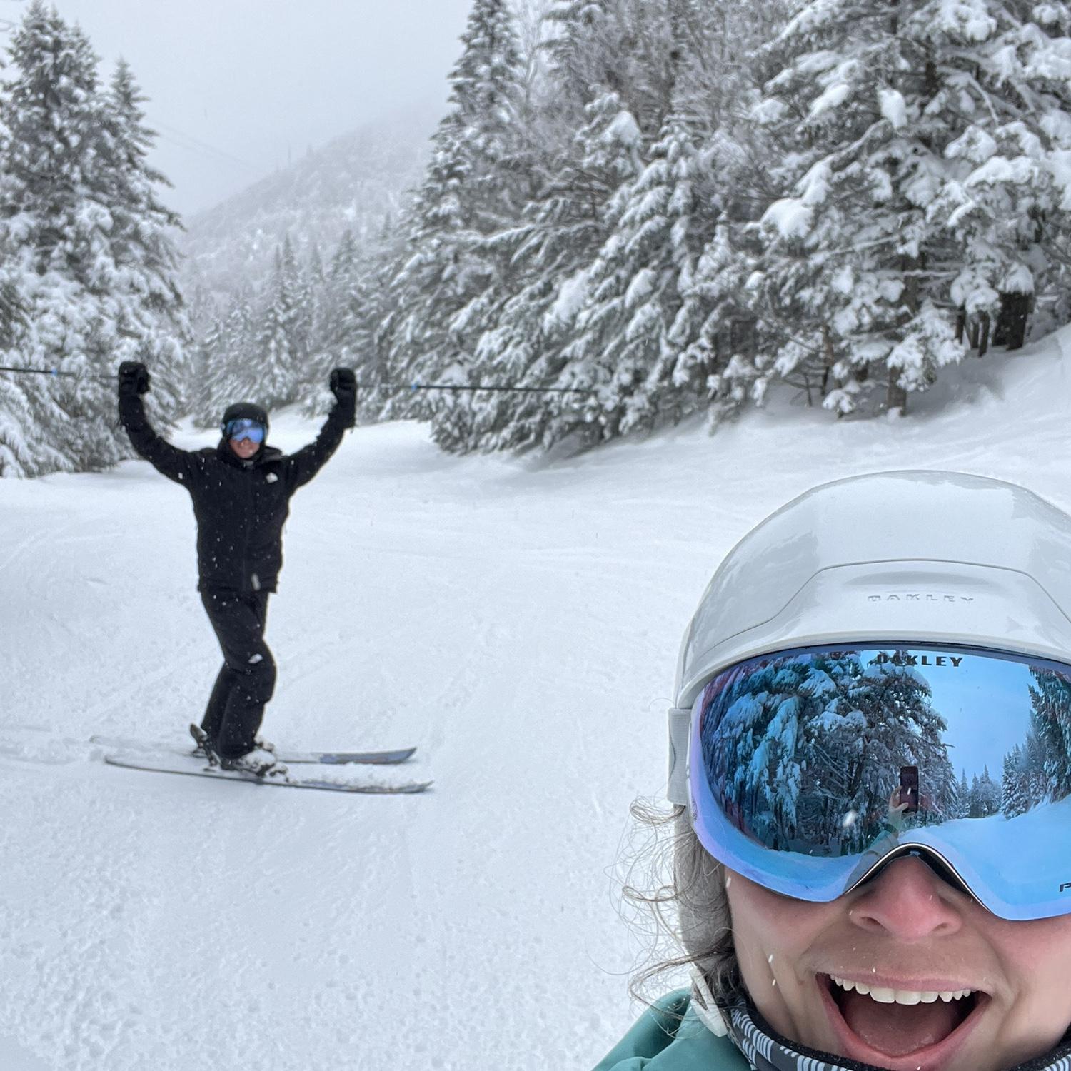 Skiing in Stowe, VT