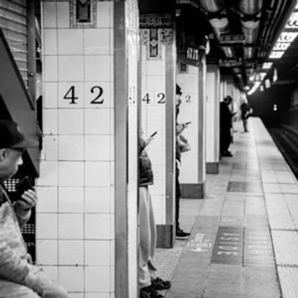 NYC Subways 42nd St Phones - 24x36 (unframed)
